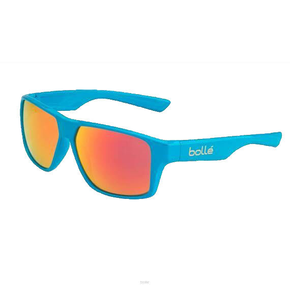 BOLLE Okulary przeciwsłoneczne BRECKEN Matte Cyan TNS Fire