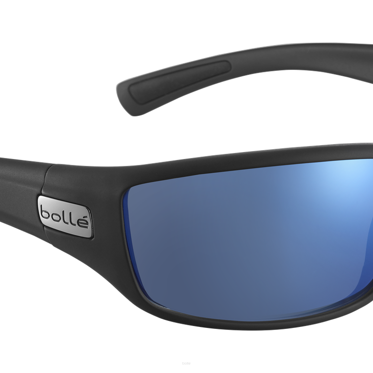 PYTHON Black Blue Matte HD Polarized Offshore Blue cat. 3