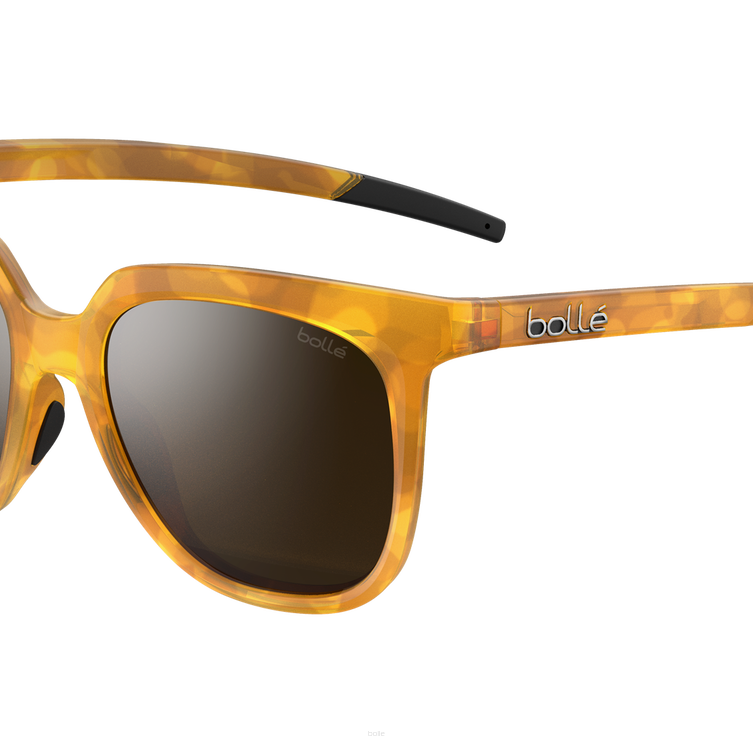 GLORY Caramel Tortoise Matte - Brown Gun Polarized