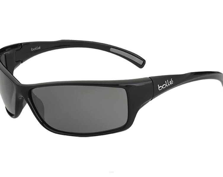 Okulary przeciwsłoneczne BOLLE O SLICE Shiny Black Matte TNS