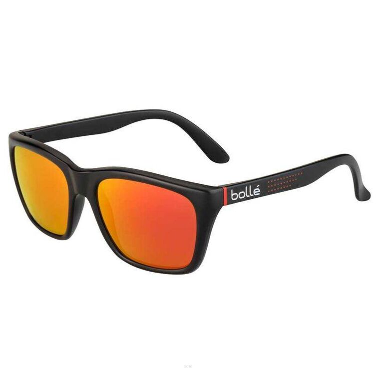 Okulary przeciwsłoneczne z polaryzacją Bolle 527  Black Red Nano Polarized Cat.3