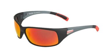 BOLLE RECOIL Matte Black/Red Polarized